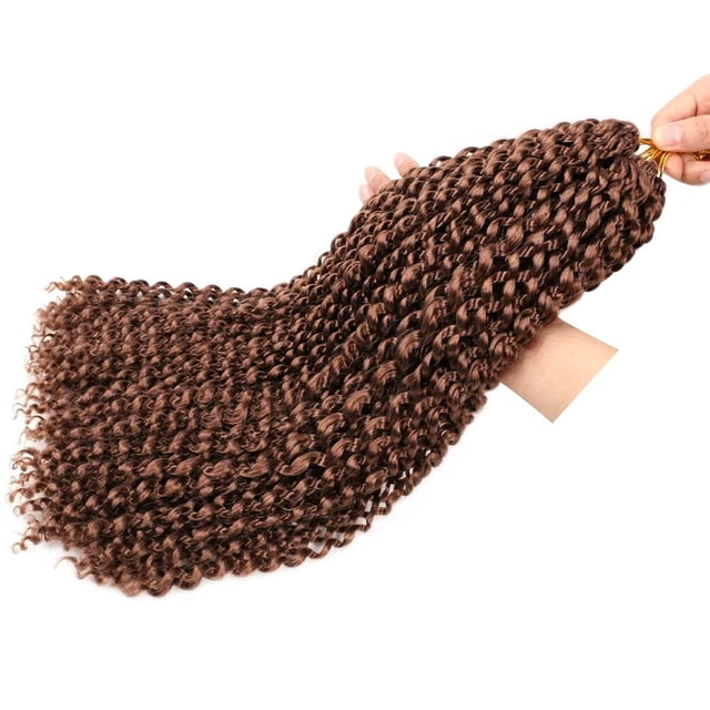 Passion Twist-extensiones de pelo de ganchillo con ondas al agua, extensiones de cabello trenzado ombré bohemio, 14, 18, 20 y 24 pulgadas