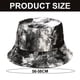thumbnail image 2 of Circunferencia del sombrero: 56-58 cm, sombrero de pescador teñido anudado, sombrero de lavabo para mujer, sombrero casual con protector solar de doble cara, sombrero para el sol, 2 of 6
