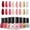 Nail Polish Set B, variant on Morovan 8 Colors Nail Polish Set, Classic Nude Pink, Wine Red, Black & Navy Blue Shades, Quick Dry Glossy Nail Polish Kit for Women