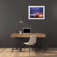 thumbnail image 3 of Flaherty, Dennis 32x26 White Modern Wood Framed Museum Art Print Titled - AZ, Monument Valley Sunrise on stone formations, 3 of 4
