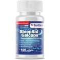 thumbnail image 1 of Suplemento Pastillas para Dormir Durante la Noche Adultos 50 mg 180 Softgels GenCare GC-6565464S, 1 of 2