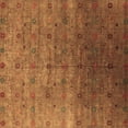 thumbnail image 1 of Ahgly Company Indoor Square Oriental Brown Industrial Area Rugs, 3' Square, 1 of 4