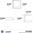 thumbnail image 4 of Porte-boisson Pliable Réglable Noir FO-4332-1, 4 of 4