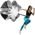 thumbnail image 4 of Running Umbrella Speed Training Resistance Parachute Umbrella Wind Resistance Training Tool Running Parachute Resistance Trainer Soccer Football Agility Ladder Speed Rope, 4 of 4