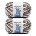 thumbnail image 1 of Bernat® Blanket Extra™ Yarn (2 Pack), Polyester #7 Jumbo, 10.5oz/300g, 97 Yards, 1 of 8