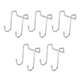 thumbnail image 1 of Ruifaya Edelstahl über Tür Haken Reversible Kleidung Racks Mäntel Schublade Lote A6, 1 of 7