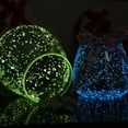 thumbnail image 4 of 1 Bag Luminous Particle Sand Colorful Fluorescent Glow Powder Glow In The Dark Home Party Decor DIY Decorations, 4 of 5