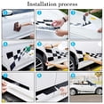 thumbnail image 3 of Waterproof PVC Car Side Stripe Stickers for Mini Cars with Easy Installation Instructions, 3 of 8