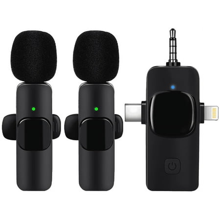 Wireless Microphone For Streaming ON SALE At Walmart! 2.4Ghz Wireless Lavalier Microphone, Portable Mini Mic With High-Quality Materials &Amp; Smart Chip For Audio/Video Recording