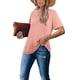 thumbnail image 4 of Camiseta Básica Lunivop para Mujer Cuello en V de Manga Corta, 4 of 4