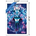thumbnail image 3 of Hatsune Miku - Flowers Wall Poster, 14.725" x 22.375", Framed, 3 of 3