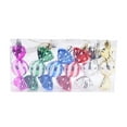 thumbnail image 1 of Adornos navideños Injueey 6x decoraciones de plástico duraderas para fiestas mezcla de 6 colores, 1 of 6