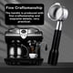 thumbnail image 3 of Inteprter Soporte para filtro de mango de máquina de café, herramienta para hacer polvo de acero inoxidable antideslizante de malla fina, cocina, Bar, Juegos de servir café y té Tipo 2 Inteprter HA064523-02, 3 of 6