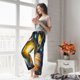 thumbnail image 5 of Balery Space Planet Pantalones de pijama para mujer, pijamas ultraligeros, pantalones de estar por casa-X-Large, 5 of 6
