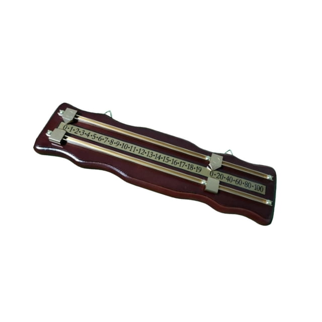 Xingzhi Tableau de Score de Billard Snooker pour la Maison, Tableau de Shuffle de Baby-Foot, Tableau de Score Rouge Vin