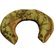 Herbal Concepts Herbal Contour Neck Wrap, Gold Cherry Blossom Satin