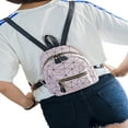thumbnail image 1 of Women Mini Backpack PU Leather Shoulder School Rucksack Ladies Girls Travel Bag, 1 of 5