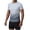 Coffee, variant on Men's Athletic T-Shirts Gradient Ombre Short Sleeve Crew Neck Slim Fit Workout Top Performance Quick Dry Lightweight Stretch Tee for Running Training Outdoor Bodybuilding Fitness