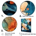thumbnail image 3 of Designart "The Whimsy Of Lakes And Rivers In Waterscapes I" Landscape Lake River Floater Framed Wall Art Prints, 3 of 5