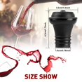 thumbnail image 4 of Tope Vino Resellable Bomba Stoppers Aspirador Stopper Negros, 4 of 9