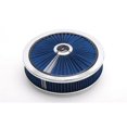 thumbnail image 1 of EDELBROCK 43661 14 In. Air Cleaner Round, Blue, 1 of 4