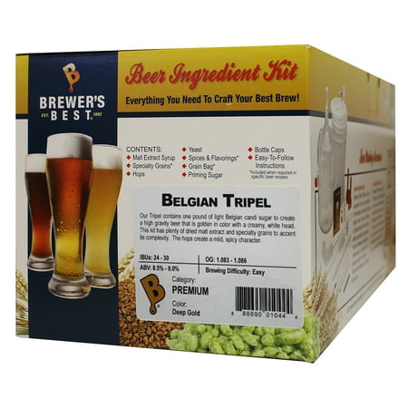 Brew Cat Belgian Tripel Ingredient Kit (Best Food In Belgium)