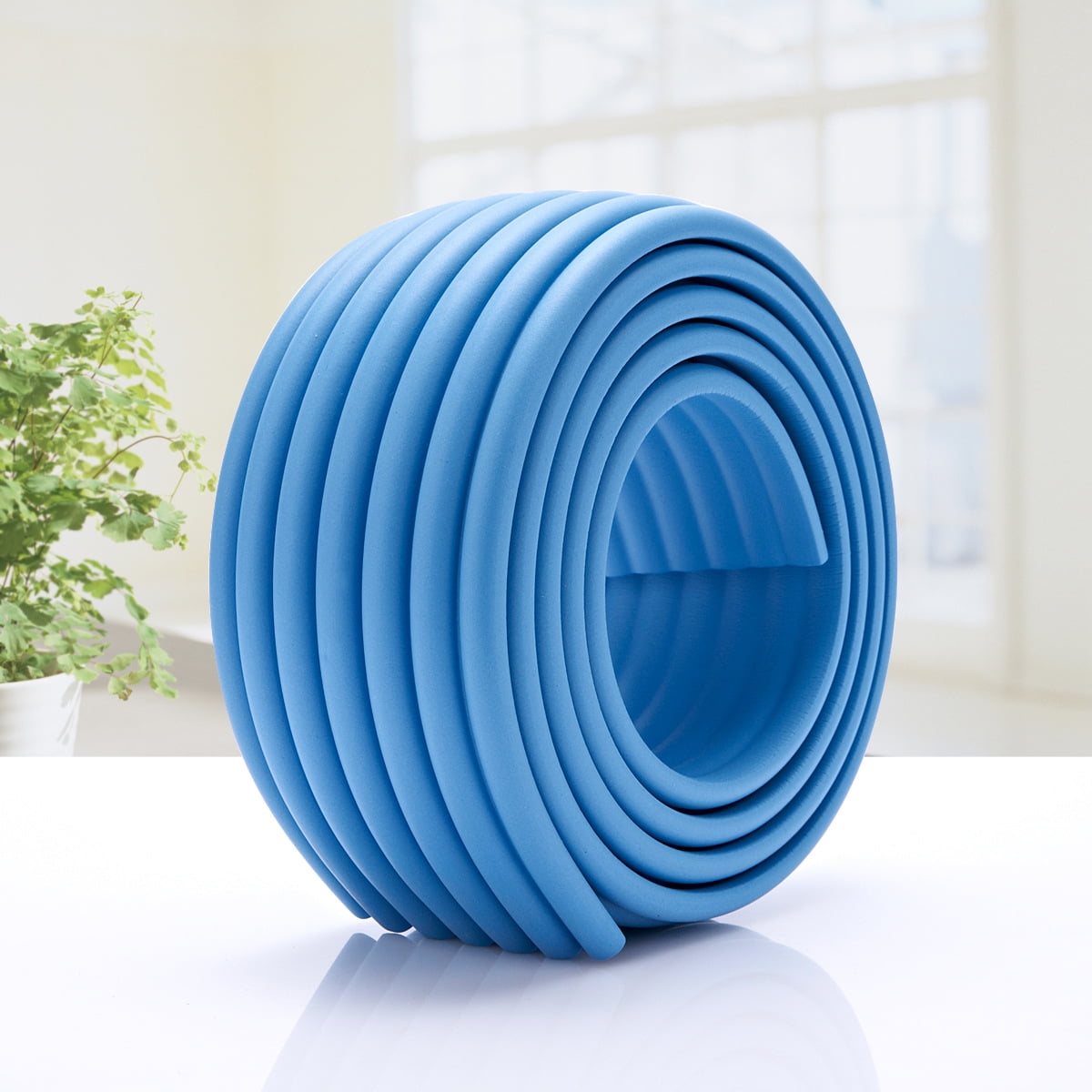 6.5 Ft Multifunctional Extra Wide & Thick Baby Safety Bumper Soft Edge Protectors Foam For