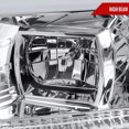 thumbnail image 4 of LED C-Bar Projector Headlights (Chrome Housing/Clear Lens) Made for and Compatible with 2004-2008 Ford F-150/ 2006-2008 Lincoln Mark LT, 4 of 4