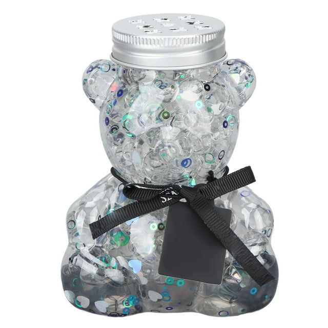 Ambientador Decoración Oso en forma de botella Fragancia Olor Eliminar cuentas para baño 6.9ozWishing