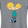 thumbnail image 3 of Hey Arnold! - Distressed Arnold - Women's Short Sleeve Graphic T-Shirt, 3 of 5