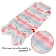 thumbnail image 3 of Dogs Recovery Suit After Surgery, Recovery Shirt for Male Female Dogs Cats Abdominal Wounds Bandages Cone E-Collar Alternative, Anti-Licking Pet Surgical Recovery Snuggly Suit, Pink, XL, 3 of 9