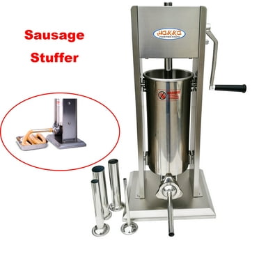 Hakka Brothers 7 Lb, 3 L Commercial Sausage Stuffer 2 Speed 