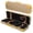 Yellow/Beige, variant on MI&VI Deluxe Hardwood Violin Travel Case 4/4 (Full Size) With Leather Handles | Adjustable Shoulder Straps | Thermal Insulation | Oblong Shape | Photo Pocket | Hygrometer- By MIVI Music (Brown/Black)