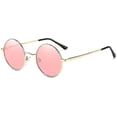 thumbnail image 2 of Gafas de sol polarizadas redondas vintage John Lennon para hombres y mujeres Gafas de sol hippie circulares Aikeco, 2 of 4