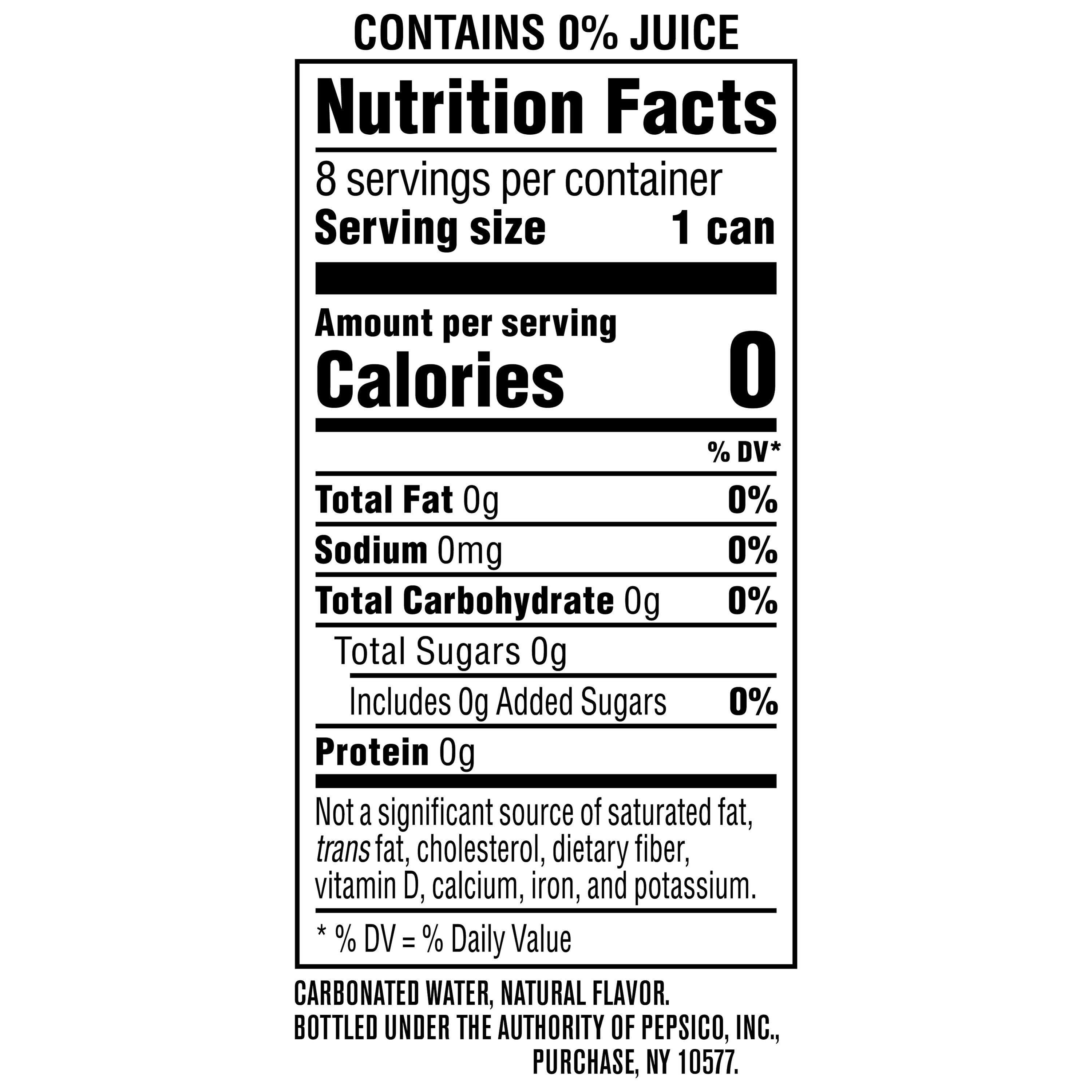 bubly Mango Sparkling Water, 12 fl oz, 8 Pack Cans