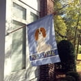 thumbnail image 2 of Carolines Treasures BB5639CHF Cavalier Spaniel Welcome Flag Canvas House Size, 2 of 4