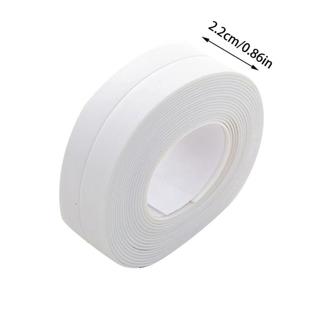 Agiferg Self Adhesive Bathroom Waterproof Wallpaper Kitchen Tape Corner Line Paste