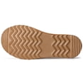 thumbnail image 6 of Litfun Women's Suede Fuzzy Slippers Winter House Shoes Cozy Mini Boots for Indoor Outdoor, Chestnut, 6 of 7