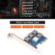 thumbnail image 1 of Cable de extensión Express PCIE X4 1 a 4 USB3.0 tarjeta Likrtyny multiplicadora 4xPCIE 16X adaptador 4xPCIE 1X VER009S Plus, 1 of 9