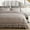 Taupe, variant on Lady Ann White Ruffled Comforter Set Queen,Lightweight Farmhouse Shabby Boho Chic White Ruffle Bedding,Ultra Soft Washed Bed Comforter 3PC (1 White Comforter+2 Ruffle Pillow Shams)