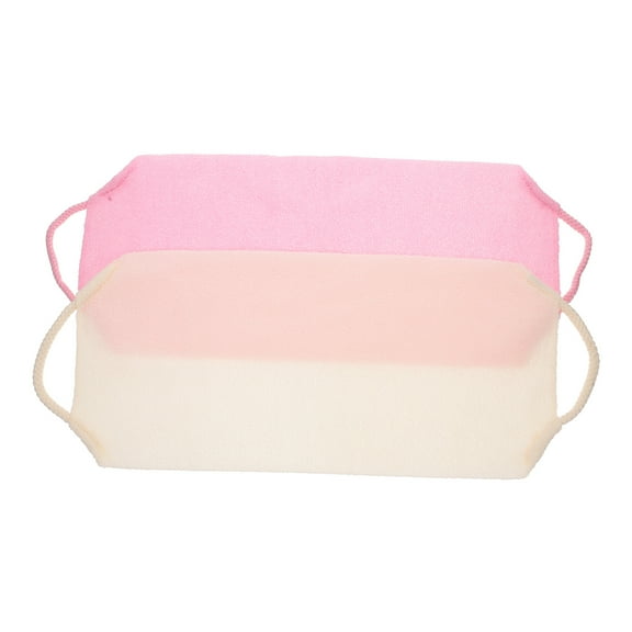 2 Pcs Exfoliating Bath Mitt Shower Gloves Loofah Washcloth Sponge Washable Body Scrubber Shower Mitts