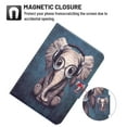 thumbnail image 5 of TECH CIRCLE iPad 10th Generation 10.9 inch Case 2022, Cute Pattern Slim Folio Protective with Auto Wake/Sleep Multiple Angles Stand Smart Wallet Cover for Apple iPad 10th Gen 2022,Elephant, 5 of 7