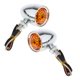 thumbnail image 5 of 1 luces indicadoras de señales para motocicleta, luces de conducción de apoyo, montaje universal Soledad Luces indicadoras ámbar, 5 of 10