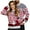 Red Couple Set, variant on SOMER Women’s Ugly Christmas Sweater Warm Thick Knit Pullover Reindeer Snowflake Top for Family Couples Holiday Party New Year 2025 Red