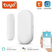 Tuya Smart WiFi Door Sensor Open / Close Detector App Notification, Compatible with Alexa, Google Assistant, No Need Hub