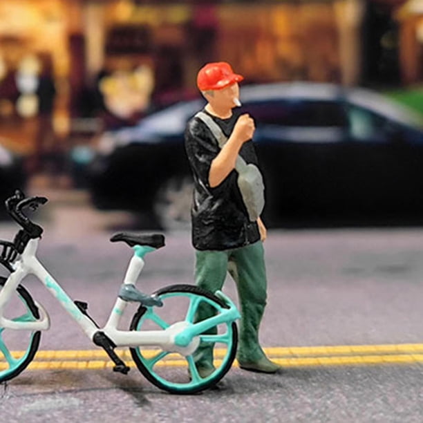 Figuras de Hombres a Escala 1/64 perfke Modelo de Personas para Modelos Ferroviarios Accesorios