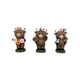 thumbnail image 4 of Highland Cow Figurine Highland Cow Bathroom Decor Scottish Highland Cow Resin Statue Cute Animal Decor for Home Garden Living Room Kitchen Office and Tiered Tray, 4 of 5