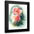 thumbnail image 1 of Shefranov, Olga 19x24 Black Modern Framed Museum Art Print Titled - Peach Rose, 1 of 5