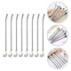 thumbnail image 3 of 8 Pcs Espresso Spoon Bar Stirring Spoon Tea Filter Straw Bar Mix Spoon Yerba Mate Bombilla Straw Stirrer Spoon, 3 of 3