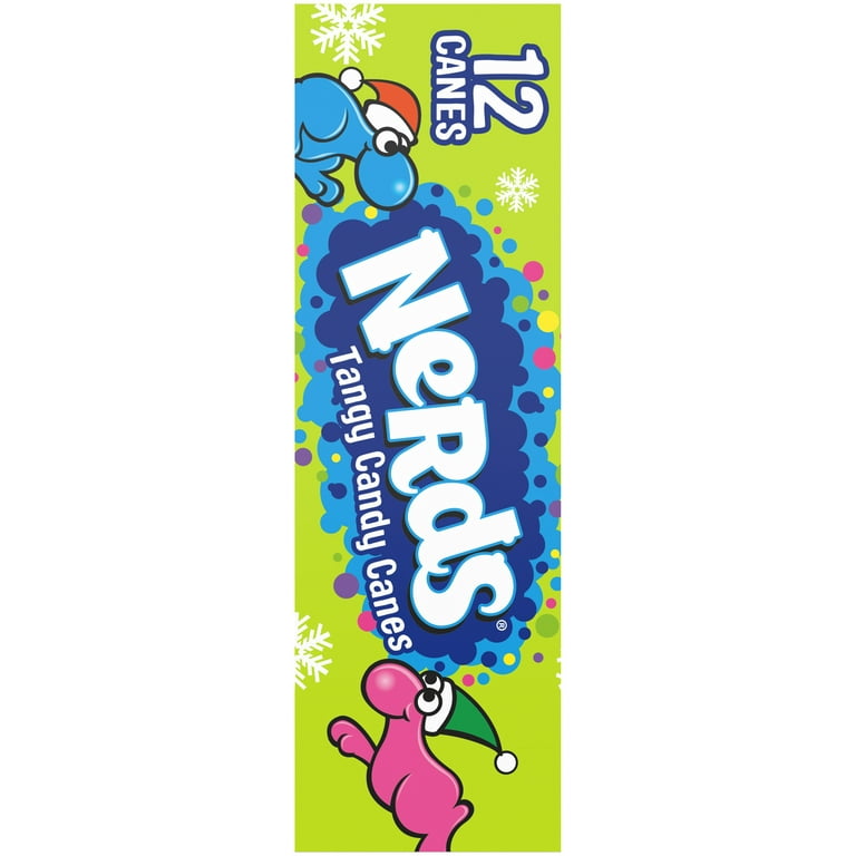 Nerds Candy Canes, Tangy - 12 canes, 5.3 oz